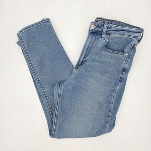 American Eagle Mom Jean High Rise Straight Leg Denim Size 6